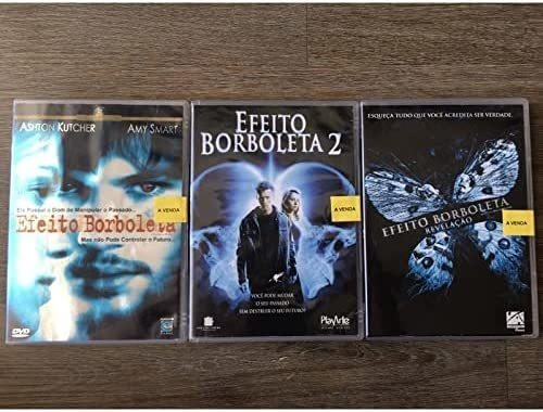 Efeito Borboleta 1 2 3 Dvd Original Lacrado