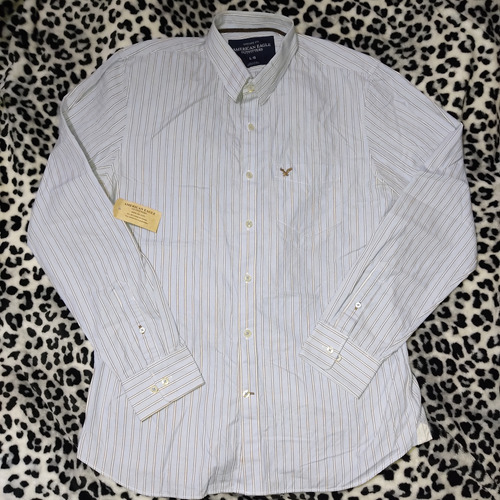 Camisa American Eagle Vintage Fit Talla L Original 