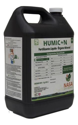Imagen 2 de 5 de 12kg Para 4 Hectareas Fertilizante Nasa Líquido 14 Elementos