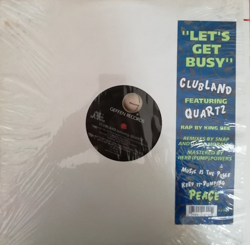 Clubland Featuring Quartz (2) - Let's Get Busy (12 )