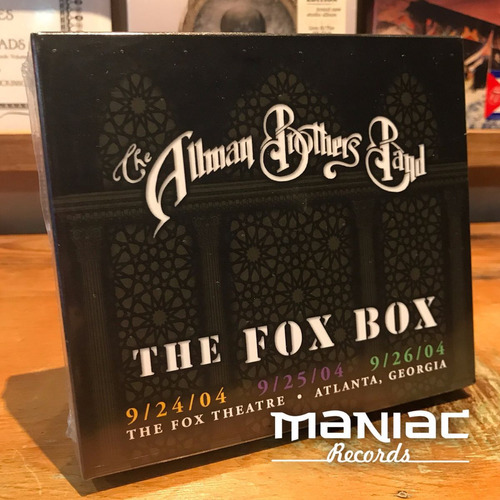 Allman Brothers Band Fox Box 8 Cds