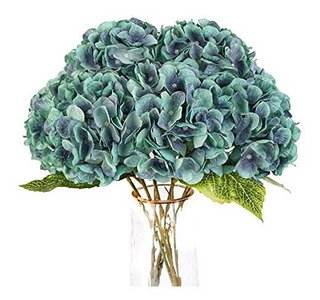 Hortensia Azul Artificial | MercadoLibre 📦