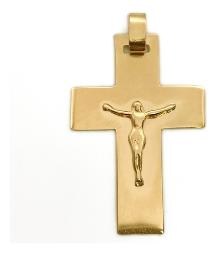 Dije Cruz Cristo Oro 18k