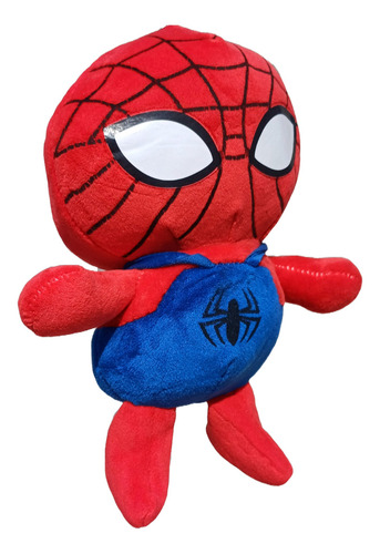 Peluche Spiderman Overol The Top Shopping Spiderman Rojo Tamaño Mediano