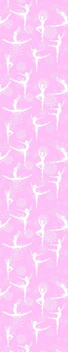 Imagem 2 de 2 de Papel Parede Adesivo Infantil Menina Ballet Bailarina Ten 40