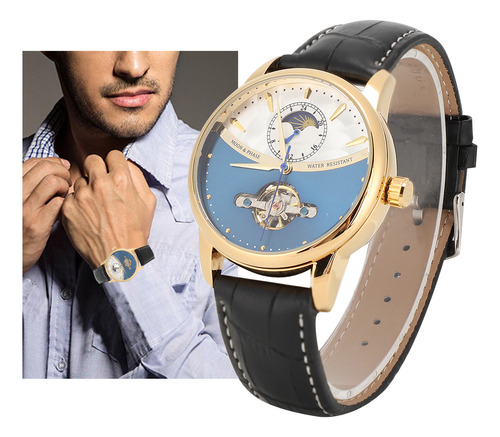 Reloj Mecánico Forsining Fashion Para Hombre Con Pulsera Aut