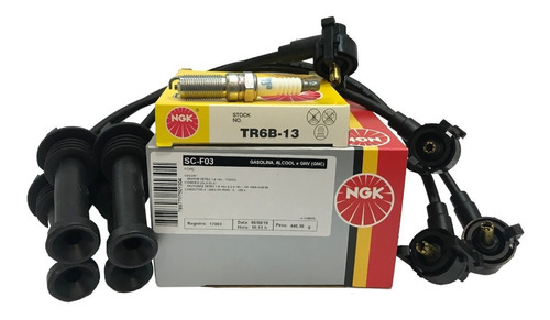 Juego Bujias Ngk Y Cables Ngk Escort 1.8 16v Zetec