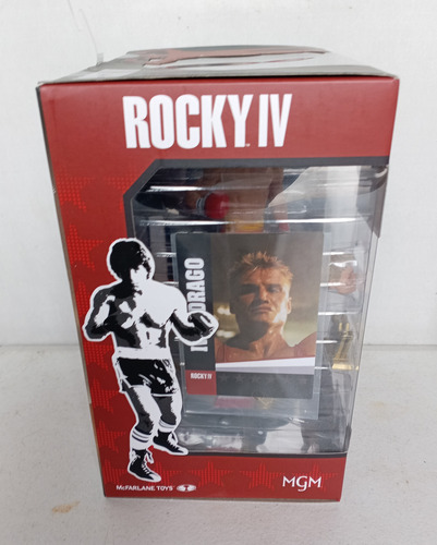 Figura Ivan Drago Rocky Iv De Movie Maniacs Mcfarlane Toys (Usado)