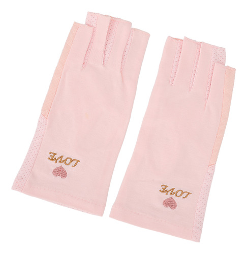 Guantes De Manicura Protección Uv Uv Fibra De Algodón Sin