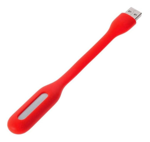 Luz Lampara Usb Led De Silicona Linterna Flexible