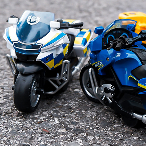 Minijuguete Para Motocicletas Con Tracción Por Fricción, 1 U