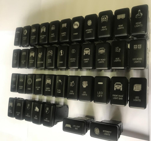 Switch Botón Interruptor Suiche Luces Barras De Les Toyota