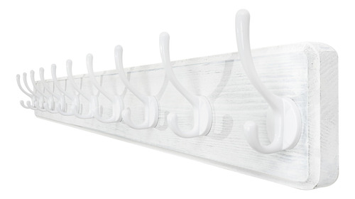 Perchero Webi Para Pared, 10 Ganchos, 98,1 Cm De Largo, Made