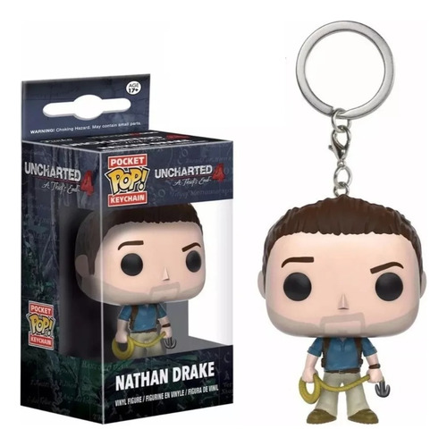 Funko Pocket Pop! Keychain Uncharted 4 Nathan Drake Original