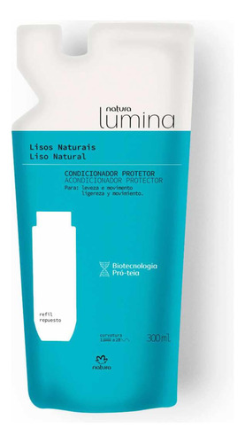 Repuesto Acondicionador Protector Lumina Liso Natural