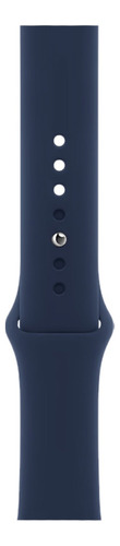 Pulseira Para Series 10 42mm Watch Sport Silicone 38/40/41mm Cor Azul Cobalto