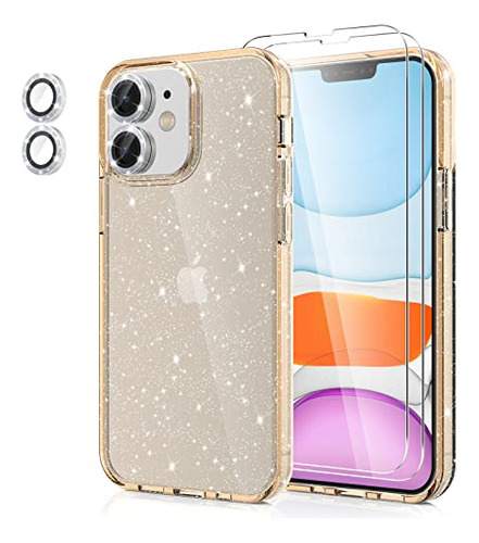 Jasmeas Diseño Para iPhone 11 Case Glitter, Con [2 W4c6p