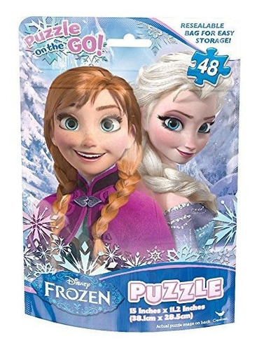 Disney Frozen 48 Piezas Puzzle Caracteristicas Anna Elsa