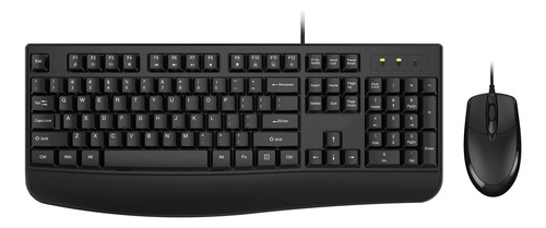 Combo De Teclado Y Mouse Con Cable, Teclado De Computadora E