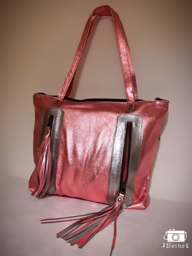 Cartera De Cuero. Novedad!