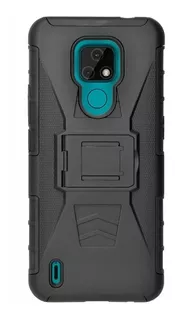 Funda De Uso Rudo + Mica Moto C E4 E5 G4 G5 G6 G7 Z2 Z3 One