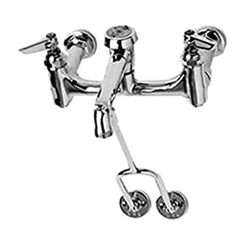 T & S Brass B-0655-bstp Montaje En Pared Centros De 8 Pulgad