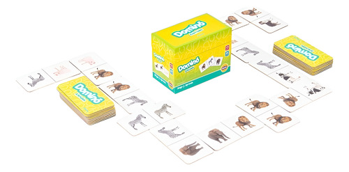 Domino De Animales, 28 Piezas Dactic