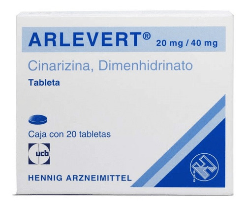 Arlevert 20 Tabletas 20/40mg