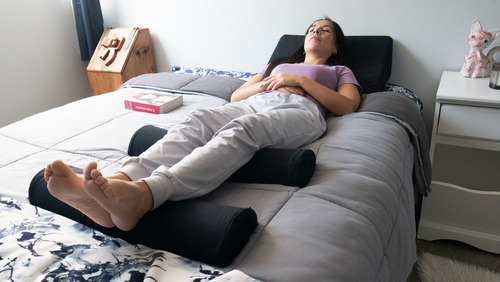 Juego 4 Cojines/almohada Respaldos Ajustables Para Enfermo