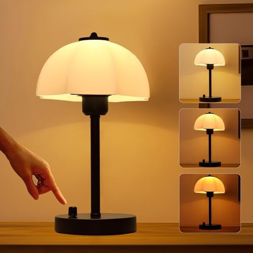 Lámpara De Mesa Para Dormitorio, Lámpara De Noche Regulable