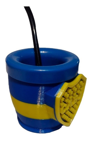 Imagen 2 de 2 de Mate Boca Juniors Impresión 3d