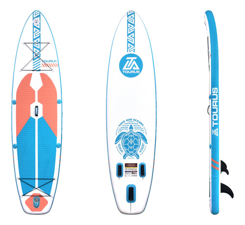 Tabla Paddle Board Stand Up Tourus Inflable Celeste