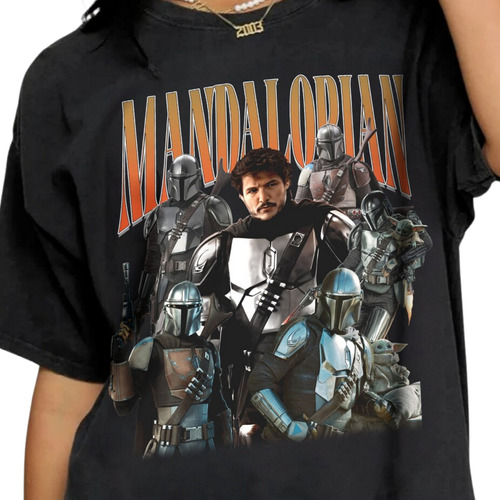 Playera Mandalorian, Camiseta Star Wars Bounty