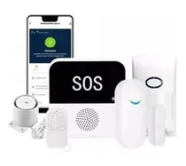 Comprar Kit Alarma Casa Wifi Sin Contrato Completa Sensores 