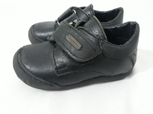 Zapatos Escolares Gigetto Niño Negro Talla 23