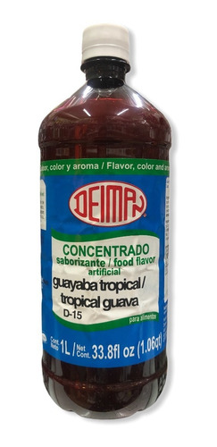 Concentrado Saborizante Guayaba Tropical 1 Litro