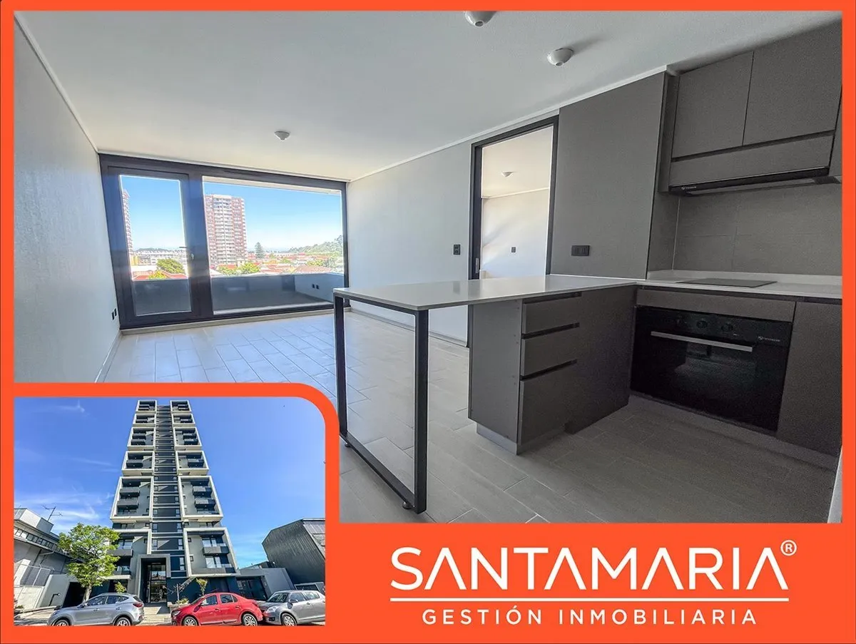 Imagen 1 de 19 de Departamento En Arriendo 1 Dorm. En Rozas, Concepción Centro
