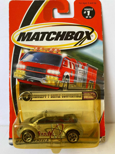 Matchbox Volkswagen Escarabajo Beetle Concept 1 1:64