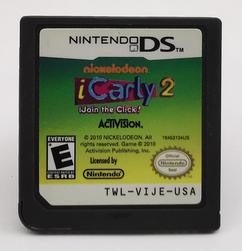 Icarly 2 Ijoin The Click! Ds Nintendo * R G Gallery