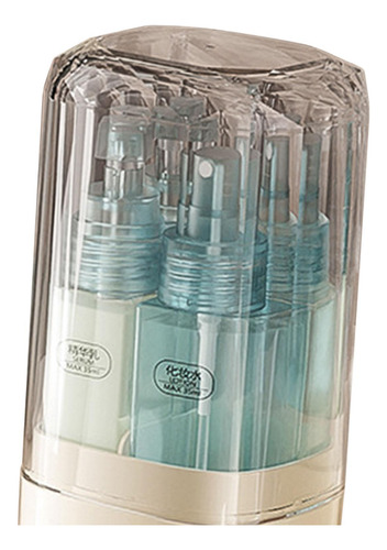 Juego De Botellas De Viaje De 4 Piezas, Contenedor De Azul