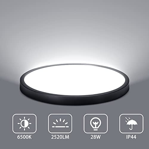 Lámpara De Techo Led Spideng De Montaje Empotrado, 28 W, 650