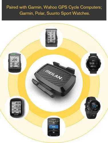 Sensor De Cadencia O Velocidad Meilan C1 Ant+ Zwift Bkool