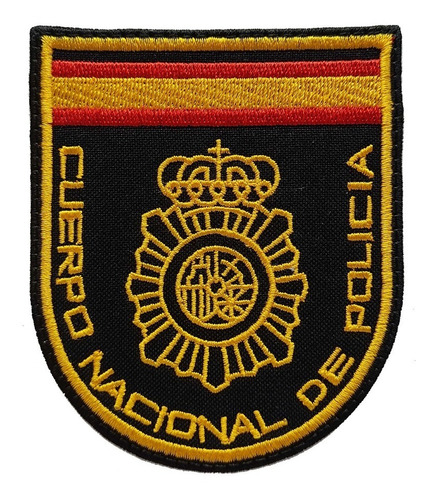 Parche Bordado Cuerpo Nacional De Policía De España Heraldo