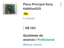 Comprar Principal Sony Kdl40ex525