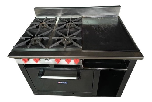 Cocina 4 Hornillas Hondas Plancha Grat Horno Cih44112g Mstar
