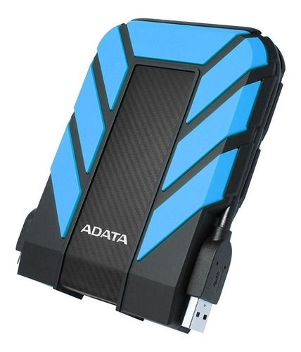 Imagen 2 de 3 de Disco duro externo Adata HD710 Pro AHD710P-1TU31 1TB azul