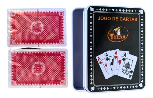 Jogo De Baralho Em Plástico Kit À Prova D'água