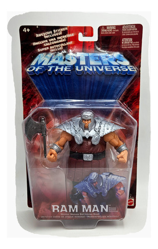 ### Mattel Motu 200x Ram Man Four Horsemen Masters ### (Usado)