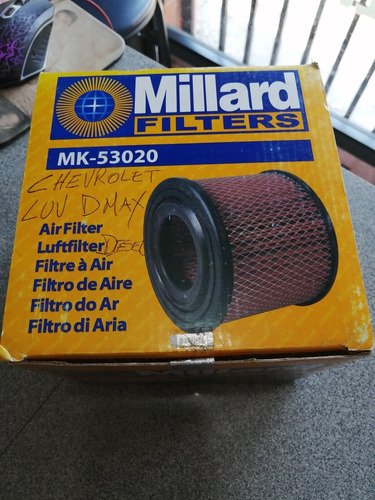 Filtro De Aire Millard Mk 53020 Chevrolet Luv D Max Diesel 