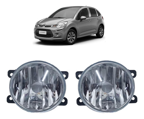 Juego Faros Auxiliares Citroen C3 2013 2014 2015 2016 2017